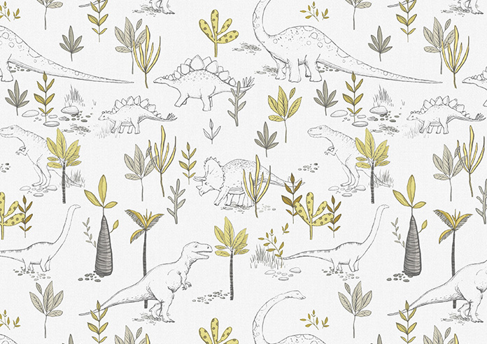 Dino Park, Volcanic - Made to Measure Curtains - Image 9